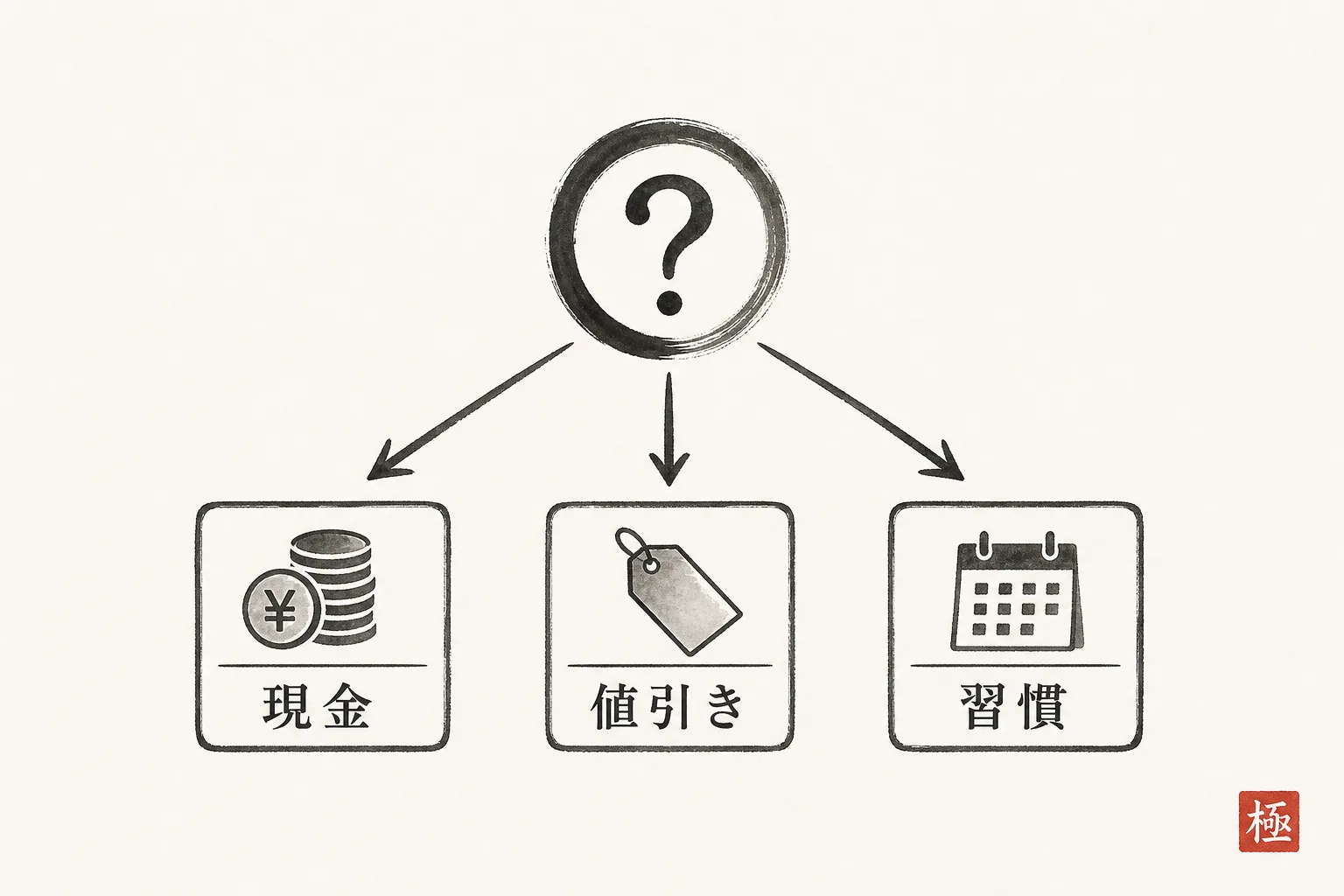 分割を言われたときの3つの理由を見分ける分岐フローチャート