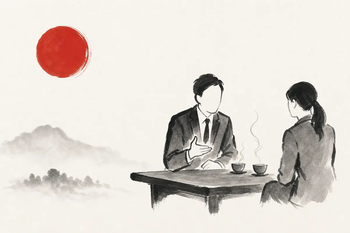 「検討します」への返信例文｜次の一手を決めてから返すのイメージイラスト