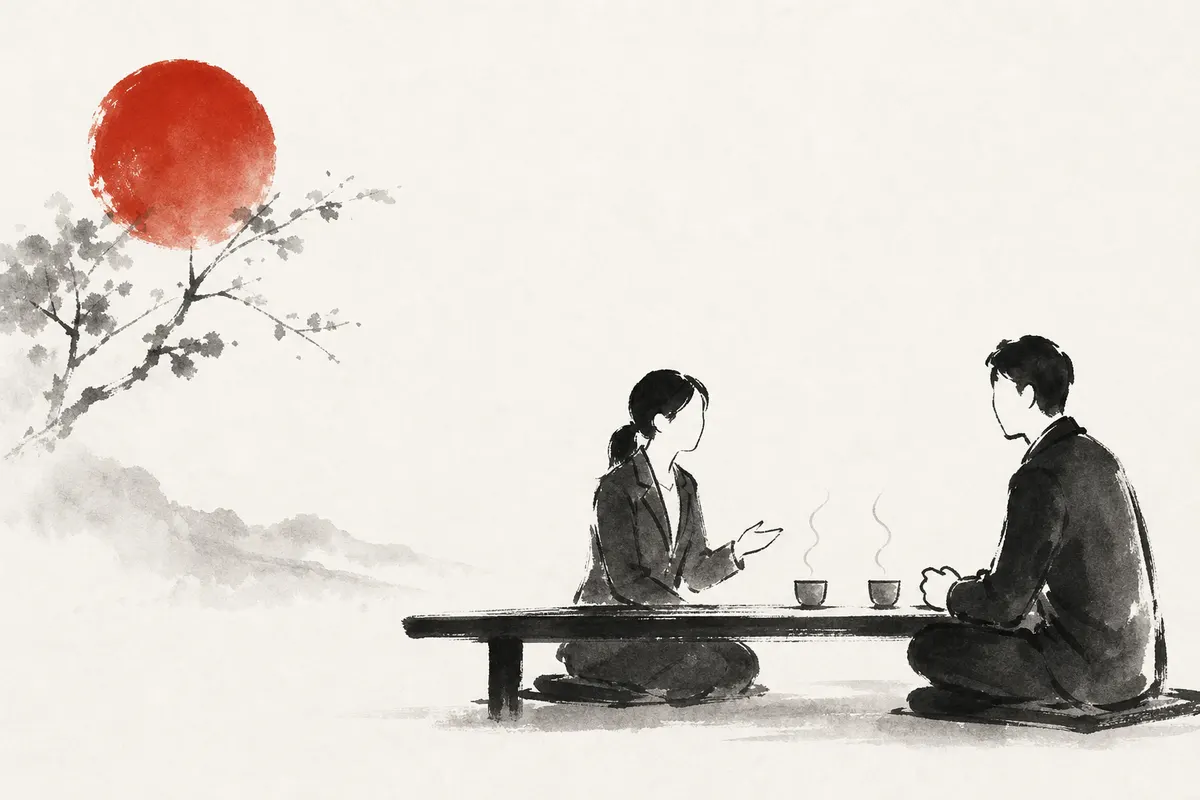 交流会での自己紹介の作り方｜覚えてもらえる15秒スピーチのイメージイラスト