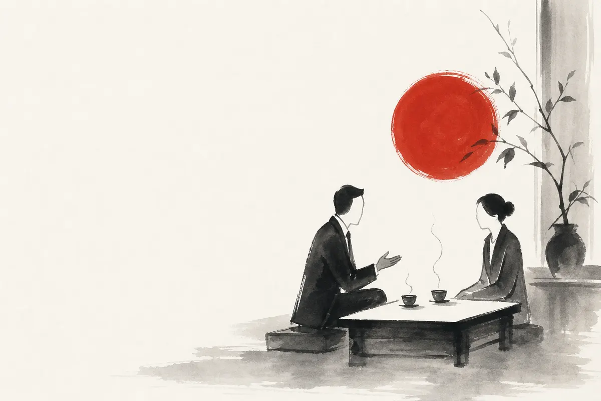 交流会で主催者を味方につける｜紹介してもらう頼み方のイメージイラスト