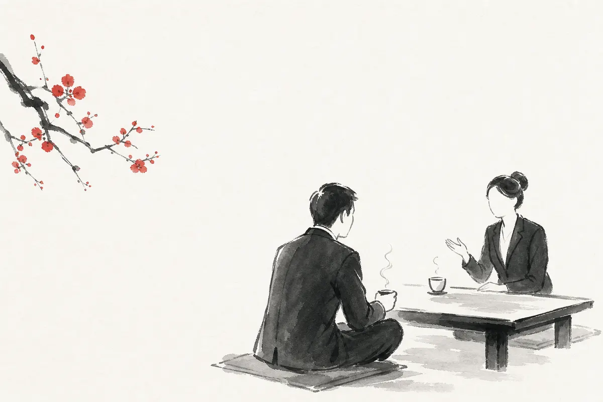 休業・年末年始のお知らせメール例文｜不在中の窓口まで書くのイメージイラスト