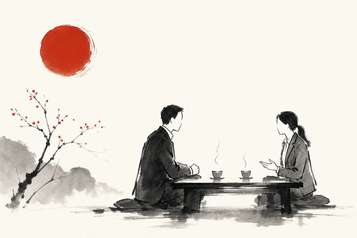 請求書を送るときの一言｜事務連絡で終わらせないのイメージイラスト