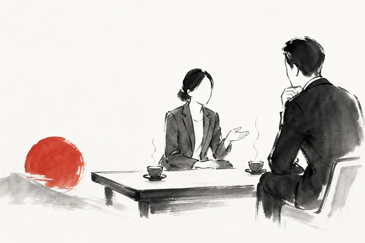 仕事を断られたときの返信例文｜次につながる断られ方のイメージイラスト