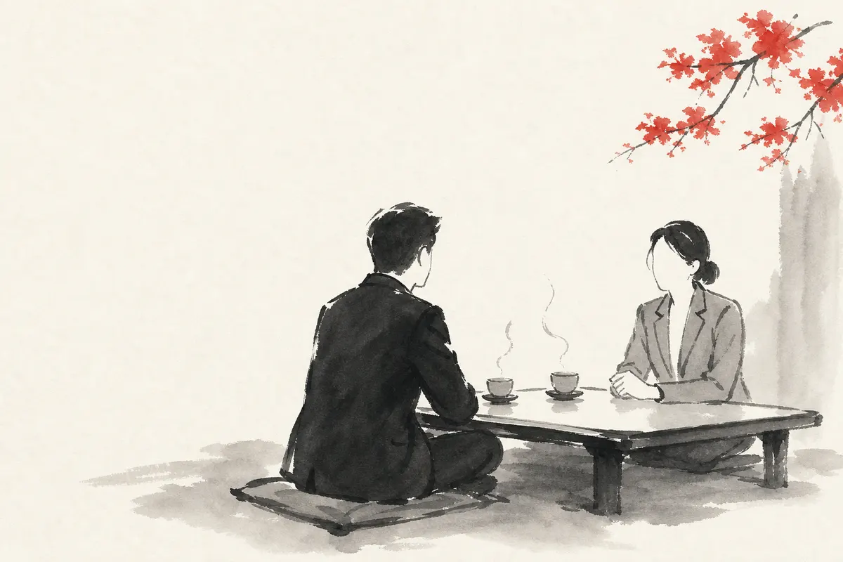 打ち合わせのお礼メールへの返信例文｜相手から先に届いたときの返し方のイメージイラスト