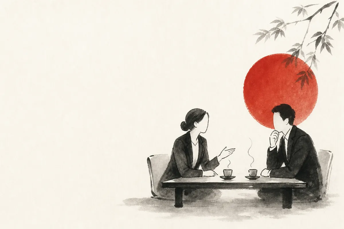 打ち合わせ前日のリマインドメール例文｜催促に見えない書き方のイメージイラスト